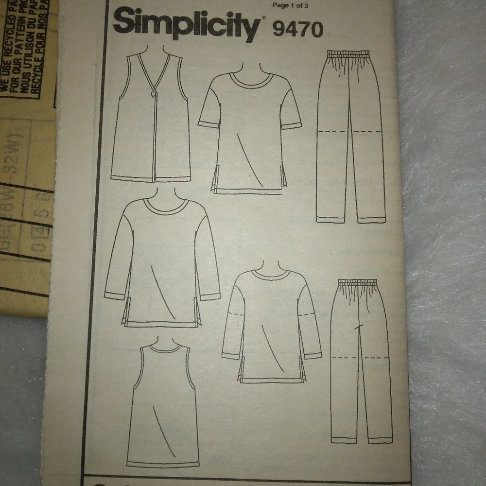 Simplicity 9470 sz